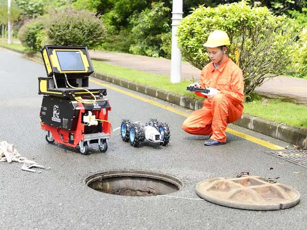 虎门港管委会管道机器人检测