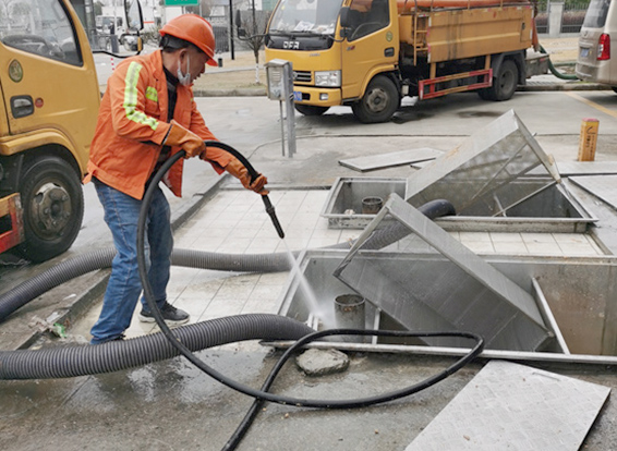 虎门港管委会隔油池清理